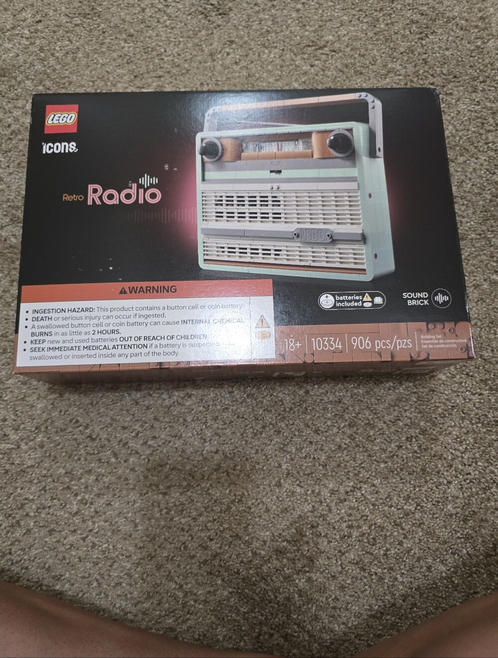 Lego Icons Retro Radio NIB